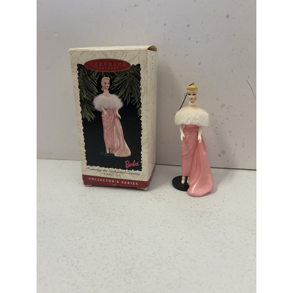 Hallmark Keepsake Enchanted Evening Series Christmas Ornament Barbie 1996